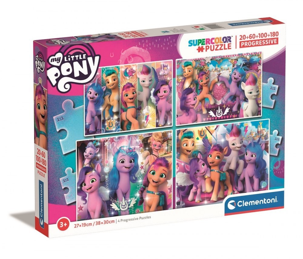 PUZZLE 4EN1 21413 MLP PUD CLEMENTONI 21413 CLM CLEMENTONI